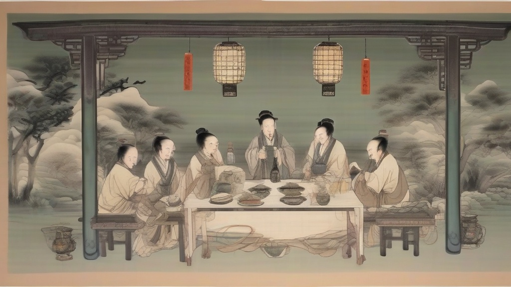 中国酒文化的多维镜像：从礼器到艺术的精神图谱