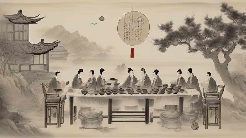 中国酒文化的多维镜像：从礼器到诗魂的千年嬗变