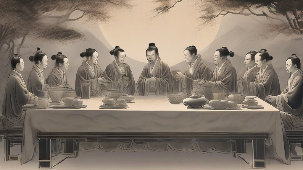 中国酒文化的多维镜像：从礼器到诗魂的千年流变