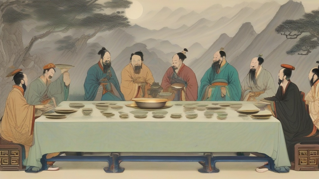 中国酒文化的多维解构：从礼器到精神载体的千年嬗变