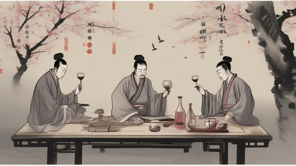 诗酒流觞：中国古典诗歌中的酒意象分类与精神解码