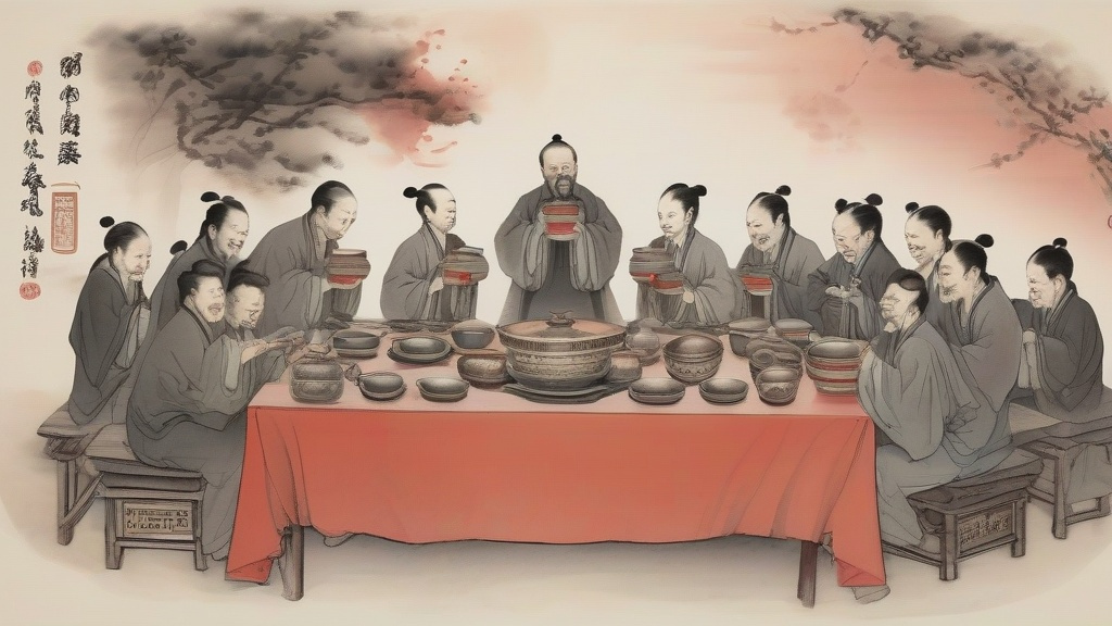 中国酒文化的多维镜像：从物质到精神的千年流转