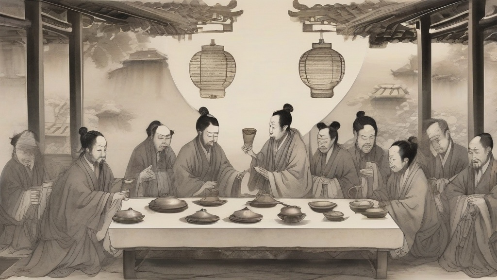 中国酒文化的多维镜像：从物质到精神的千年嬗变